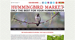 Desktop Screenshot of hummingbirdmarket.com